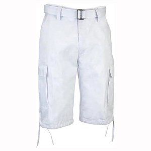 NWT Regal Wear Men's Belted Cargo Shorts